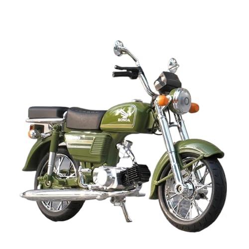 Motorrad in Limitierter Auflage 1:10 Für Honda JiaLing JH-70 Legierung Klassische Motorrad Modell Hobby Simulation Sammlung Souvenirs Hobby Souvenir(Green) von YCNXEB