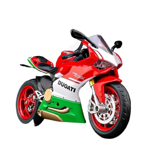 Motorrad in Limitierter Auflage 1:12 Für Ducati 1199 Panigale S Sound Und Licht Legierung Motorrad Modell Simulation Ornament Sammlung Hobby Souvenir von YCNXEB