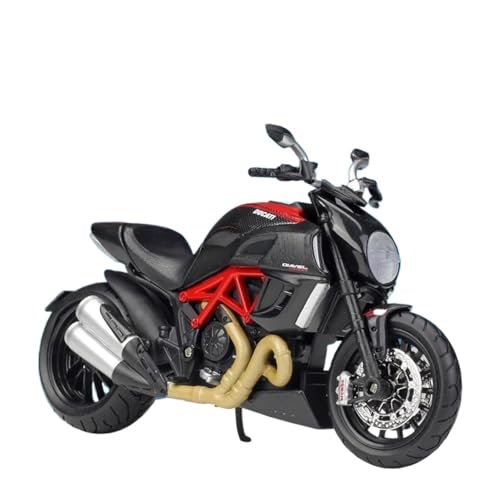 Motorrad in Limitierter Auflage 1:12 Für Ducati Diavel Carbonlegierung Motorradmodell Hohe Simulation Erwachsener Hobbysammlung Souvenir Hobby Souvenir von YCNXEB