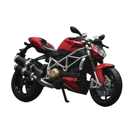 Motorrad in Limitierter Auflage 1:12 Für Ducati Streetfighter S Muscle Motorräder Legierung Modell Statische Spielzeug Hobby Sammlung Souvenir Hobby Souvenir(Red) von YCNXEB