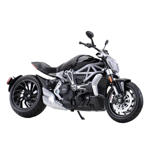 Motorrad in Limitierter Auflage 1:12 Für Ducati X Diavel S Legierung Druckguss Motorrad Modell Miniatur Realistische Figuren Hobby Souvenir von YCNXEB