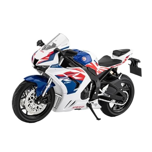 Motorrad in Limitierter Auflage 1:12 Für Honda CBR 1000RR-R Fire Blade Legierung Motorrad Modell Sammlung Spielzeug Erwachsene Hobby Souvenirs Hobby Souvenir(White) von YCNXEB