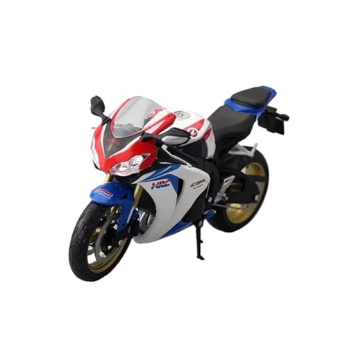 Motorrad in Limitierter Auflage 1:12 Für Honda CBR Fireblade Race Alloy Classic Motorradmodell Simulationssammlung Souvenirs Hobby Souvenir(White) von YCNXEB