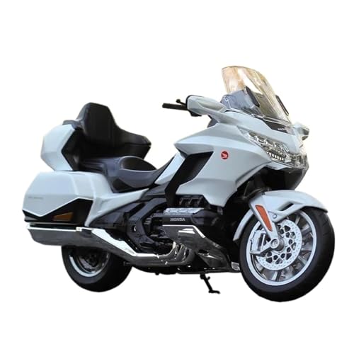 Motorrad in Limitierter Auflage 1:12 Für Honda Gold Wing 2020 Simulation Legierung Motorräder Modell Erwachsene Junge Hobby Sammlung Dekoration Hobby Souvenir(White) von YCNXEB