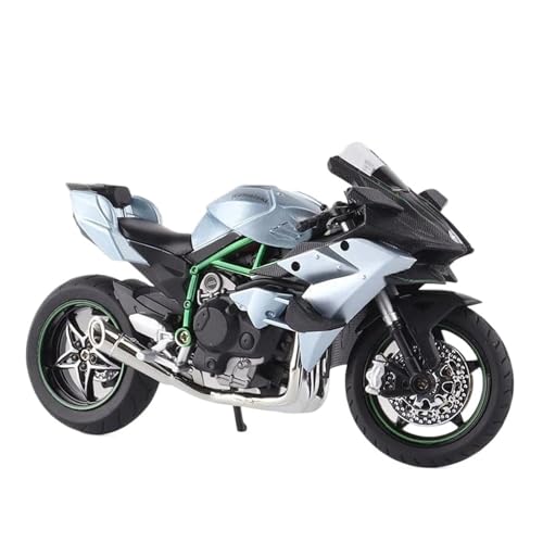 Motorrad in Limitierter Auflage 1:12 Für Kawasaki-H2R Ninja X Diecast Motorrad Modell Sammlerfiguren Erwachsene Hobby Souvenir Hobby Souvenir(Blue) von YCNXEB