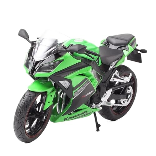 Motorrad in Limitierter Auflage 1:12 Für Kawasaki Ninja 250 Legierung Diecast Motorrad Modell Sammlerfiguren Erwachsene Hobby Souvenir Hobby Souvenir(Green) von YCNXEB