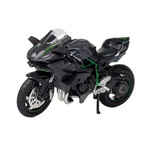 Motorrad in Limitierter Auflage 1:12 Für Kawasaki Ninja H2R Legierung Mit Sound Und Licht Motorrad Modell Sammlung Spielzeug Hobby Souvenir Hobby Souvenir von YCNXEB