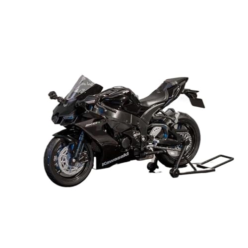 Motorrad in Limitierter Auflage 1:12 Für Kawasaki Ninja ZX10R Schwere Locomoti Legierung Motorrad Modell Simulation Ornament Sammlung Hobby Souvenir(Black) von YCNXEB