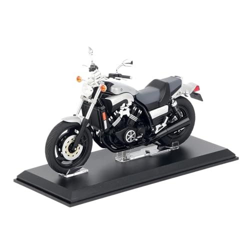 Motorrad in Limitierter Auflage 1:12 Für Vmax Lokomotive Legierung Druckguss Motorrad Modell Sammlerfiguren Souvenir Ornament Hobby Souvenir(Gray) von YCNXEB