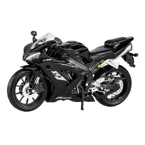 Motorrad in Limitierter Auflage 1:12 Für Yamaha YZF-R1 Motorräder Legierung Modell Statische Spielzeug Erwachsene Hobby Sammlung Souvenir Hobby Souvenir(Black) von YCNXEB