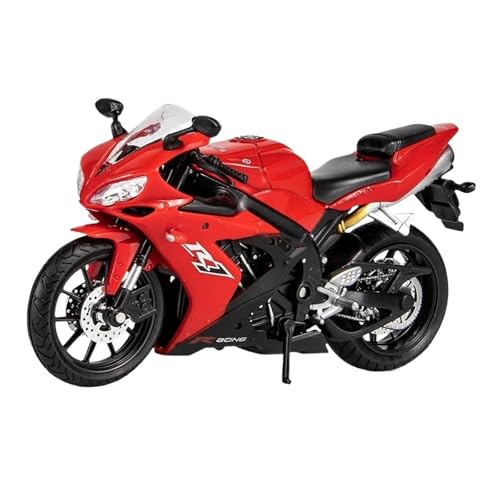 Motorrad in Limitierter Auflage 1:12 Für Yamaha YZF-R1 Motorräder Legierung Modell Statische Spielzeug Erwachsene Hobby Sammlung Souvenir Hobby Souvenir(Red) von YCNXEB