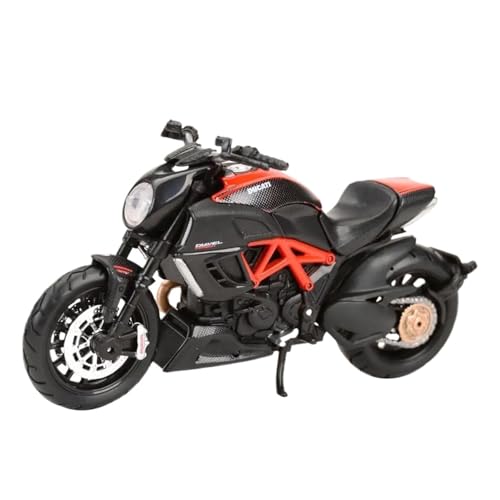 Motorrad in Limitierter Auflage 1:18 Für Ducati Diavel Carbon Static DieCast Fahrzeuge Motorrad Modell Sammler Hobby Spielzeug Hobby Souvenir von YCNXEB