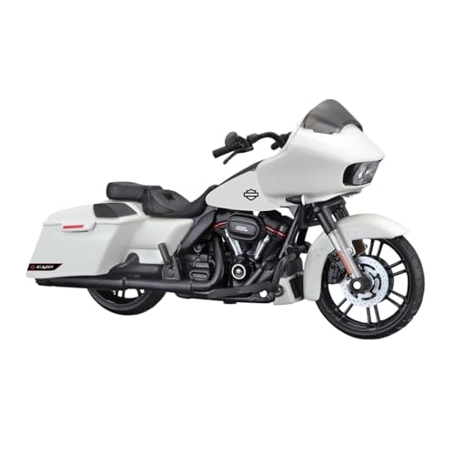 Motorrad in Limitierter Auflage 1:18 Für Harley-Davidson 2018 CVO Road Glide Druckguss-Motorradmodell Sammlerstück Hobbys Spielzeug Hobby Souvenir(White) von YCNXEB