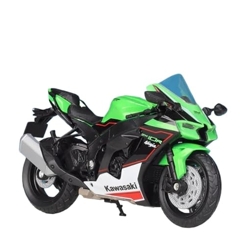 Motorrad in Limitierter Auflage 1:18 Für Kawasaki Ninja ZX-10R Legierung Motorrad Modell Sammlung Spielzeug Erwachsene Hobby Souvenirs Hobby Souvenir von YCNXEB