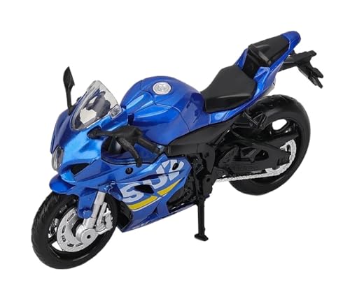 Motorrad in Limitierter Auflage 1:18 Für Suzuki GSX-R1000 Legierung Motorrad Modell Statische Spielzeug Erwachsene Hobby Sammlung Souvenir Hobby Souvenir(Blue) von YCNXEB