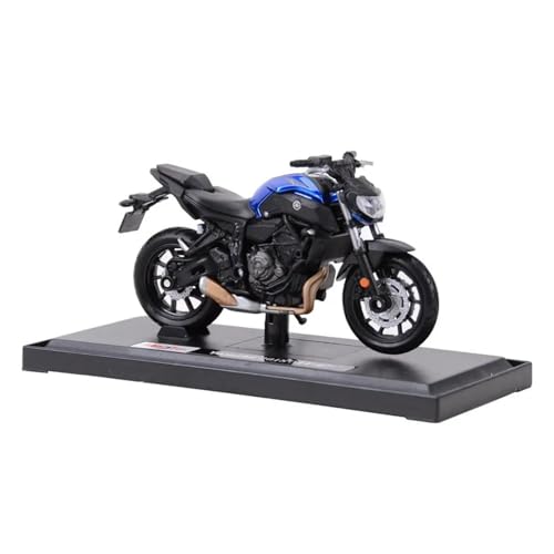 Motorrad in Limitierter Auflage 1:18 Für Yamaha MT07 2018 Statische Druckgussfahrzeuge Motorradmodell Sammlerstück Hobbys Spielzeug Hobby Souvenir von YCNXEB