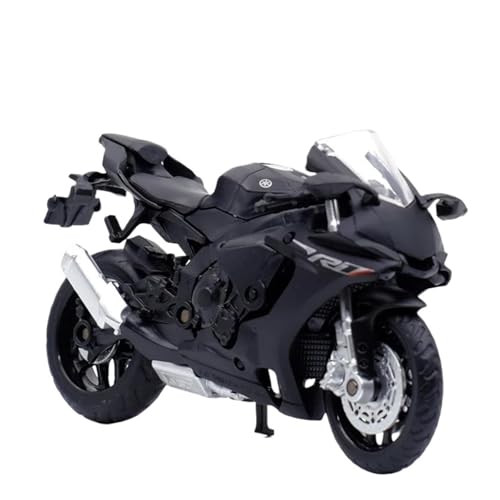 Motorrad in Limitierter Auflage 1:18 Für Yamaha YZF-R1, Legierungsdruckguss-Motorradmodell Sammlung Heimdekoration Figuren Souvenirs Hobby Souvenir(Black) von YCNXEB