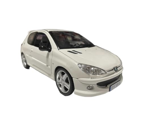 YCNXEB Klassisch Automodell 1:18 Für Peugeot 206 Rc 2003 Legierung Statische Auto Modell Fans Sammlung Hause Dekoration Ornamente Souvenir für Erwachsene Sammler von YCNXEB