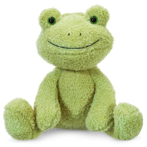 YCVBCY Frosch PlüSchtier Frosch Frog Plüschtier Stofftier Kuscheltiere weich Puppe Kissen Spielzeug Tier Kuscheltier Spielzeug für Jungen und Mädchen - 25cm von YCVBCY