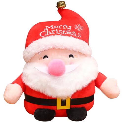 YCVBCY Weihnachten Plüschtier, 30CM Stofftiere Weihnachtsmann, Kawaii Dekoration Plüsch Spielzeug für Kinder Mädchen Jungen von YCVBCY