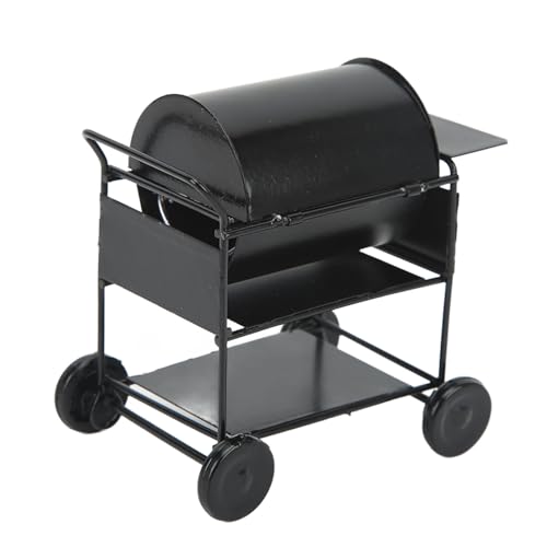 SYMY Miniatur-BBQ-Grill, Mini-BBQ-Grill, Ofenmodell, ferngesteuertes Auto, Dekoration, Grillwagen, Modell 1/12, Puppenhaus von YDRCESMI