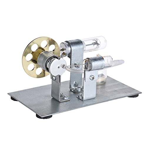 Stirlingmotor-Selbstbausatz, 16,2 X 8,8 X 8,3 cm, Dampfwärme-Bildungsmodell, Spielzeug für Schüler von YDuupxe