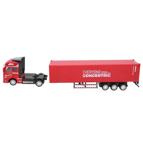 YDuupxe BAU-LKW-Modellspielzeug, 1:48 Container-LKW-Spielzeug, für Kindergeburtstagsgeschenke (Container-LKW) von YDuupxe