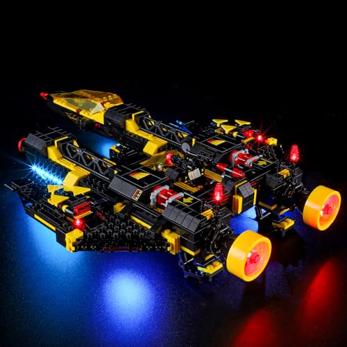 YEABRICKS LED Licht für 10355 Icons Blacktron Renegade Bausteine Modell (Bausteine Set Nicht enthalten) von YEABRICKS