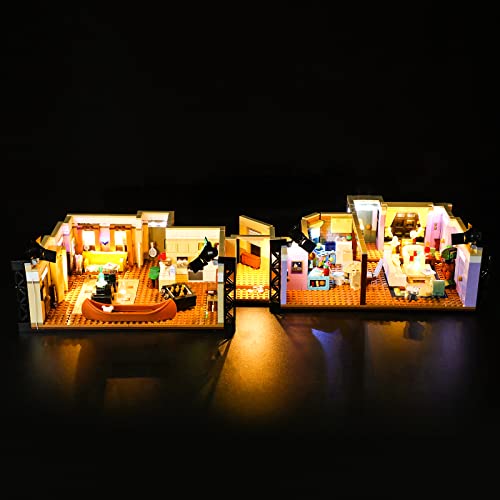 YEABRICKS LED Licht für Lego-10292 Creator Expert The Friends Apartments Bausteine Modell (Lego Set Nicht enthalten) von YEABRICKS