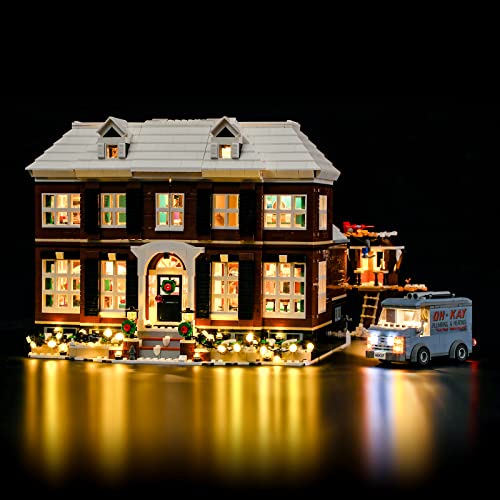 YEABRICKS LED Licht für Lego-21330 Ideas Home Alone Bausteine Modell (Lego Set Nicht enthalten) von YEABRICKS