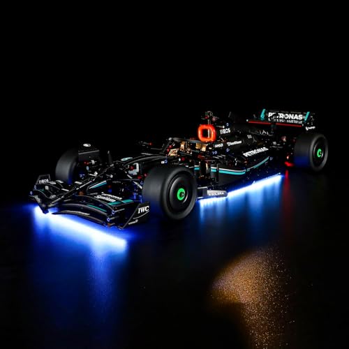 YEABRICKS LED Licht für Lego-42171 Technic Mercedes-AMG F1 W14 E Performance Bausteine Modell (Lego Set Nicht enthalten) von YEABRICKS