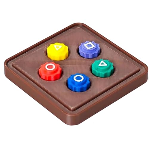 YEWCEP Gonggi Korean Game, Gonggi Traditionelles Koreanisches Spielspiel,Gonggi Stones Spiel, Teiliges Gonggi-Stein-Set, Handspiel Mit Bunt Steinchen Für Koordinationstraining （Mit Box） von YEWCEP