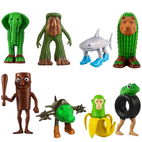 YEWCEP 8 Stück Italian Brainrot Figuren, Tung Tung Tung Tung Sahur, Trallalero Trallala, Spielzeugfiguren für Kinder und Erwachsene, Ideal für Rollenspiele und Dekoration YEWCEP 8 Stück Italian Brainrot Figuren, Tung Tung Tung Tung Sahur, Trallalero Trallala, Spielzeugfiguren für Kinder und Erwachsene, Ideal für Rollenspiele und Dekoration von YEWCEP