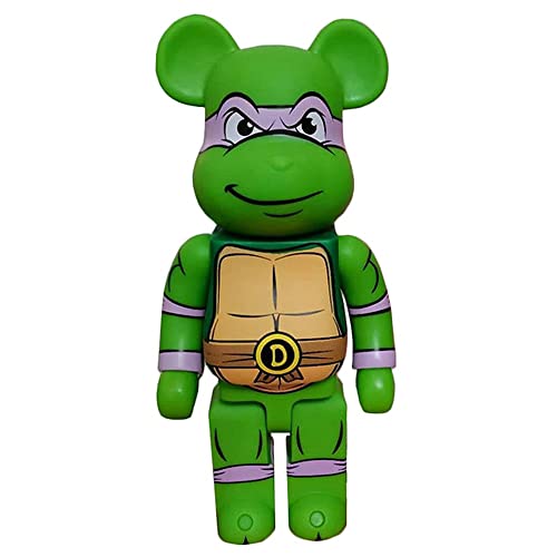 YFDLGIO 28cm Bearbrick 400% Blöcke Bär Desktop Spielzeug Bevorzugte Puppen(Purple) von YFDLGIO