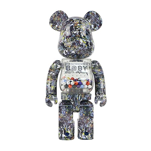 YFDLGIO 400% Bearbrick 28 cm Blöcke Bär Skulptur Statue Ornament Sammlerspielzeug Bevorzugte Puppen von YFDLGIO