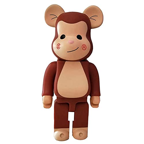 YFDLGIO Bearbrick, 400% Blöcke, Bärenskulptur, Spielzeug, Dekoration, Sammlerstück, 28 cm Bevorzugte Puppen von YFDLGIO