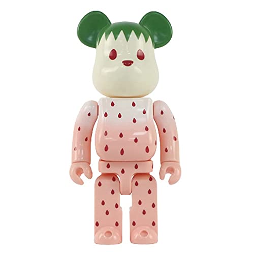 YFDLGIO Bearbrick 400% 28cm/11in Blöcke Bär Desktop Figuren Sammlungen Bevorzugte Puppen von YFDLGIO