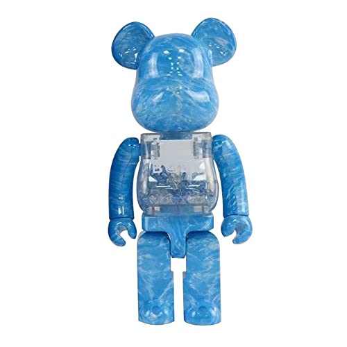 YFDLGIO Bearbrick 400% 28cm/11in Desktop Spielzeug Dekoration Sammlungen Bevorzugte Puppen von YFDLGIO