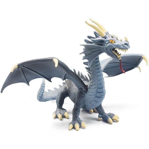 YGCHEN Drachen Figuren Miniatur Schattendrache Spielfigur Mini Tortendeko Fliegender Drache Deko Figuren Dinosaurier Ornament Kindergeburtstag Geschenke von YGCHEN