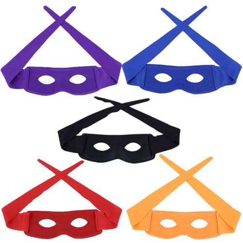 YGCHEN Schildkröte Maske Zorro Masken Halloween Kostüm Augenmaske Schildkröten Party Maske für Halloween Karneval Geburtstag Cosplay Verkleidungszubehör 5 Stück YGCHEN Schildkröte Maske Zorro Masken Halloween Kostüm Augenmaske Schildkröten Party Maske für Halloween Karneval Geburtstag Cosplay Verkleidungszubehör 5 Stück von YGCHEN
