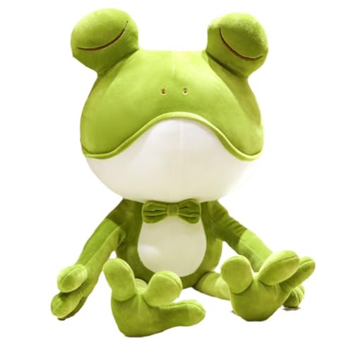 YGMXZL Frosch Kuscheltier Plüsch,Weiche Und Komfortable Kuscheltier,Langbeinige Kawaii Plüschtier Stofftier fur Kinder Mädchen 55CM von YGMXZL