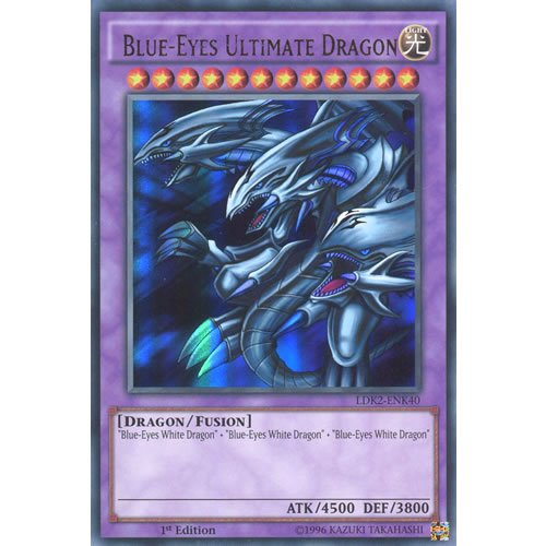 YuGiOh : LDK2-ENK40 Limited Ed Blue-Eyes Ultimate Dragon Ultra Rare Card - ( Yu-Gi-Oh! Single Card ) by Deckboosters von YGO