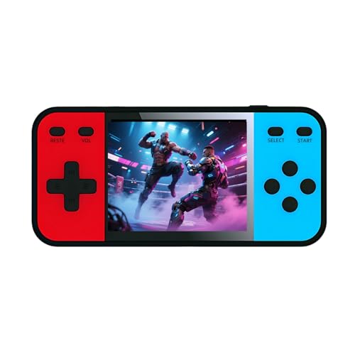 YHFITN 3-Zoll-LCD-Spielekonsole, integrierte Klassische Spiele, tragbarer Handheld-Videospiel-Player mit AV-Out-TV-Anschluss, Spielesystem für Kinder und Erwachsene YHFITN 3-Zoll-LCD-Spielekonsole, integrierte Klassische Spiele, tragbarer Handheld-Videospiel-Player mit AV-Out-TV-Anschluss, Spielesystem für Kinder und Erwachsene von YHFITN