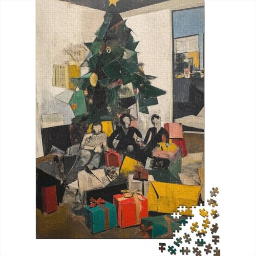 Frohes neues Jahr Puzzles Der Weihnachtsedition Weihnachten Für Erwachsene Und Kinder Ab 12 Jahren 300pcs (40x28cm) von YHOPJKFRA