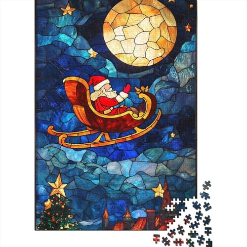 Frohes neues Jahr Puzzles Der Weihnachtsedition Weihnachten Für Erwachsene Und Kinder Ab 12 Jahren 300pcs (40x28cm) von YHOPJKFRA