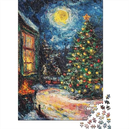 Frohes neues Jahr Puzzles Der Weihnachtsedition Weihnachten Für Erwachsene Und Kinder Ab 12 Jahren 300pcs (40x28cm) von YHOPJKFRA