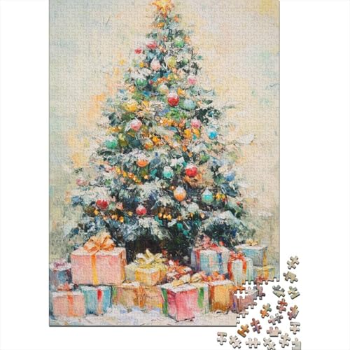 Frohes neues Jahr Puzzles Der Weihnachtsedition Weihnachten Für Erwachsene Und Kinder Ab 12 Jahren 300pcs (40x28cm) von YHOPJKFRA