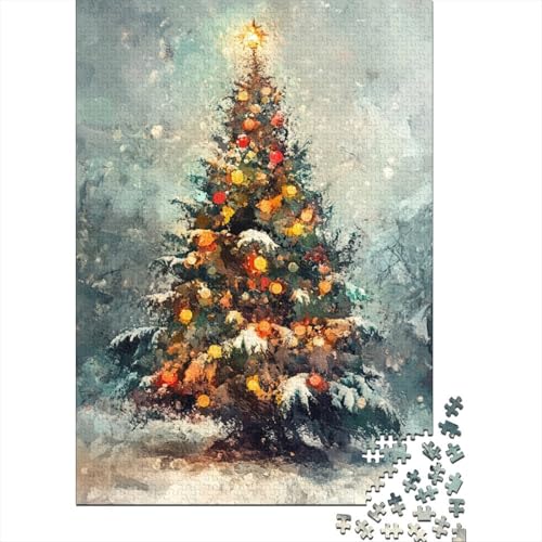 Frohes neues Jahr Puzzles Santa’s Weihnachten Weihnachten Für Erwachsene Und Kinder Ab 10 Jahren 300pcs (40x28cm) von YHOPJKFRA