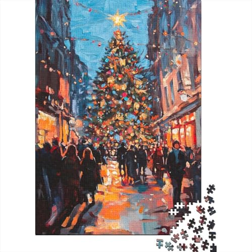 Frohes neues Jahr Puzzles Santa’s Weihnachten Weihnachten Für Erwachsene Und Kinder Ab 10 Jahren 300pcs (40x28cm) von YHOPJKFRA