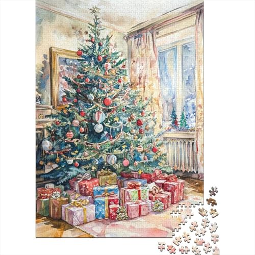 Frohes neues Jahr Puzzles Santa’s Weihnachten Weihnachten Für Erwachsene Und Kinder Ab 10 Jahren 300pcs (40x28cm) von YHOPJKFRA